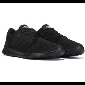 NWOT Adidas Black Cloudfoam Qt Racer Sneakers